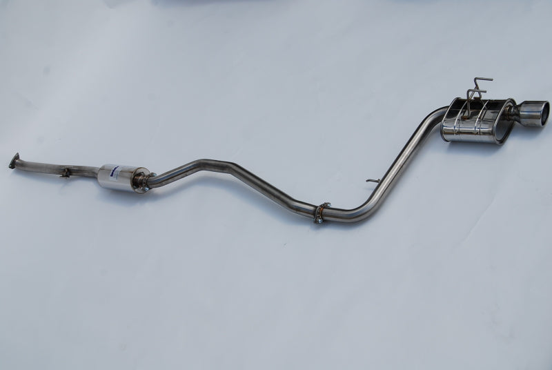 Invidia HS22HC6Q31RSL 2022+ Honda Civic Sport (2.0N/A) 60mm Q300 Cat Back Exhaust - Rolled SS Tips