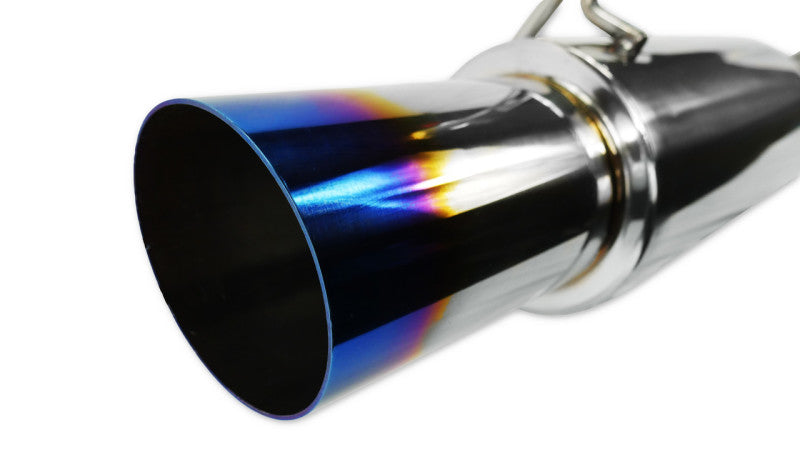 ISR Performance IS-GT-350Z-BT GT Single Exhaust With Burnt Tip- Nissan 350Z