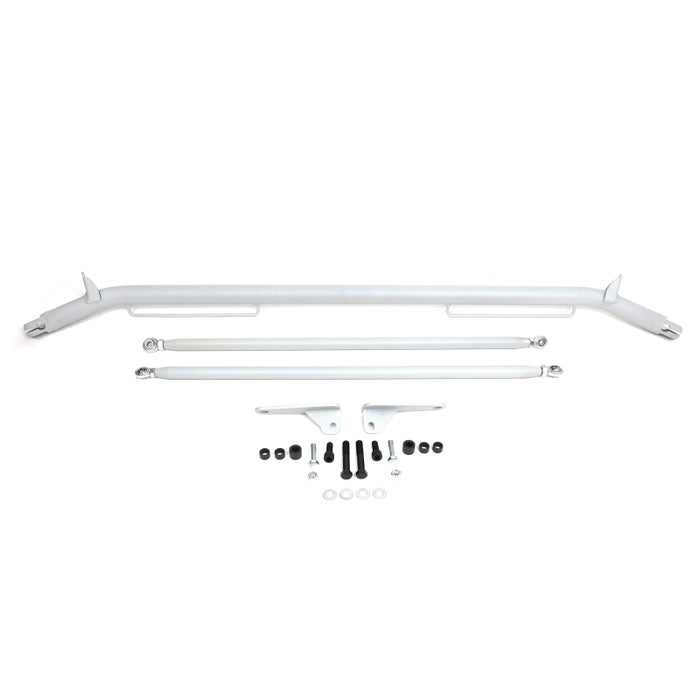 BLOX Racing BXAC-10047-SI Silver Harness Bar 94-01 Integra/92-00 Civic/02-06 RSX/88-91 CRX