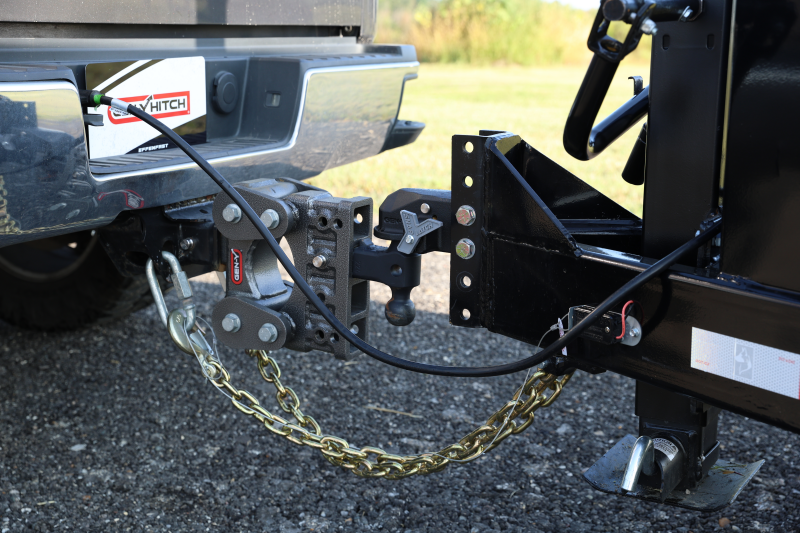 GEN-Y Hitch GH-1224 Gen-Y The Boss Torsion-Flex 2in Shank 5in Drop 16K Hitch w/GH-051 Dual-Ball/GH-032 Pintle Lock