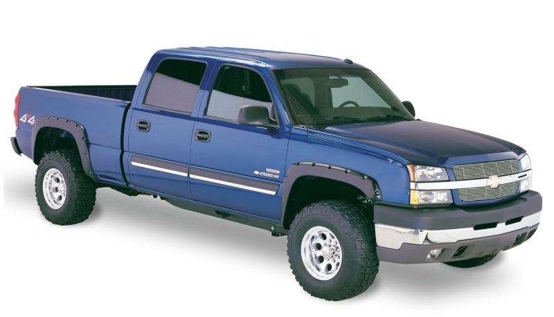 Bushwacker 40990-02 21-22 Chevrolet Colorado (Ex ZR2) 61.7in Bed Fleetside FF Pocket Style Flares 4pc - Sm Bk
