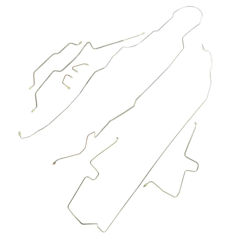 OMIX 16737.51 Omix Full Brake Line Set 7 Piece 97-06 Jeep Wrangler