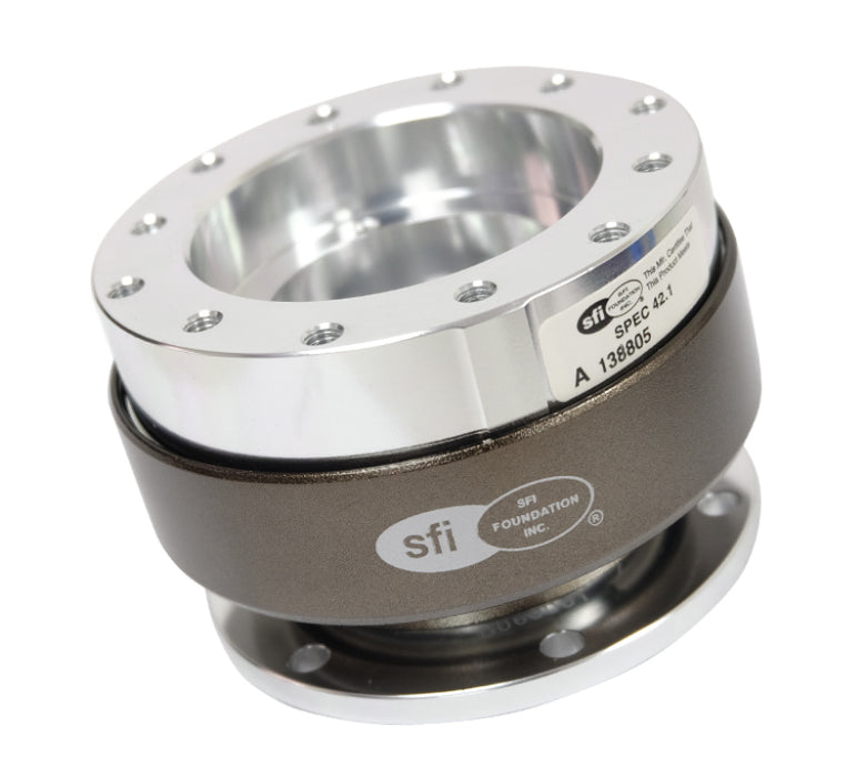 NRG SRK-200-1SL Quick Release Gen 2.0 - Silver Body / Chrome Ring SFI Spec 42.1