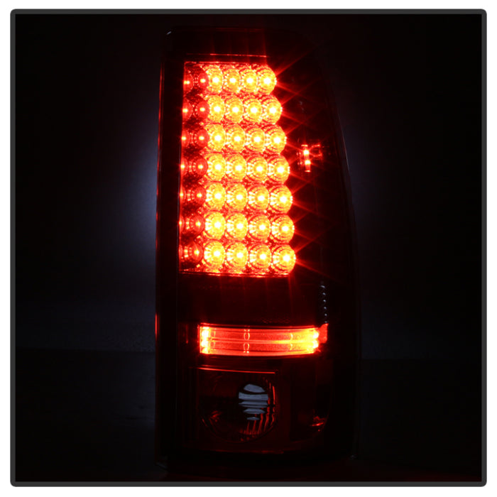 SPYDER 5001733 Spyder Chevy Silverado 1500/2500 03-06 (Does Not Fit Stepside)LED Tail Lights Chrm ALT-YD-CS03-LED-C