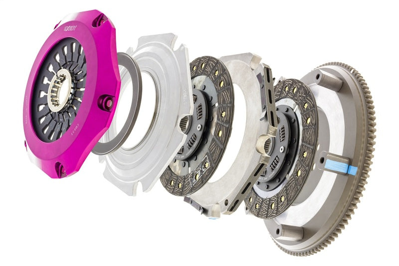Exedy MM022SDF 96-06 Mitsubishi Evo 4-9 4G63T 2.0L Twin-Organic Clutch Kit