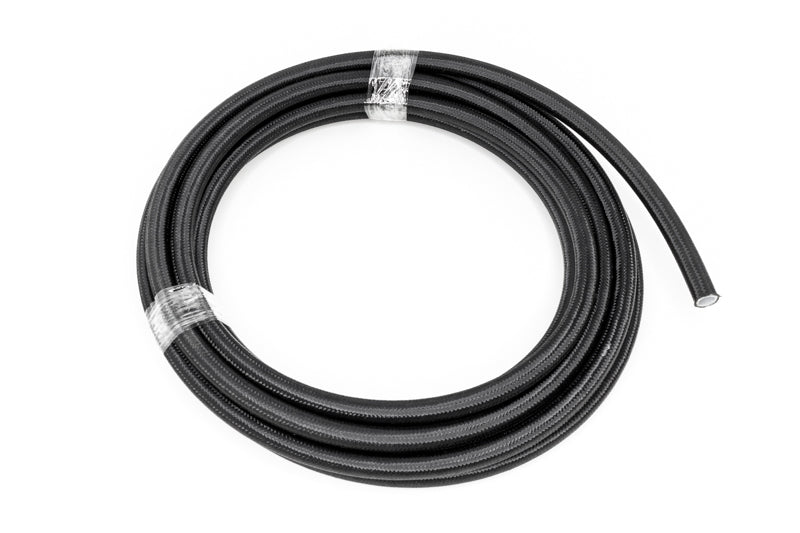 DeatschWerks 6-02-0865-20 8AN Black Nylon Braided PTFE Hose 20 Feet