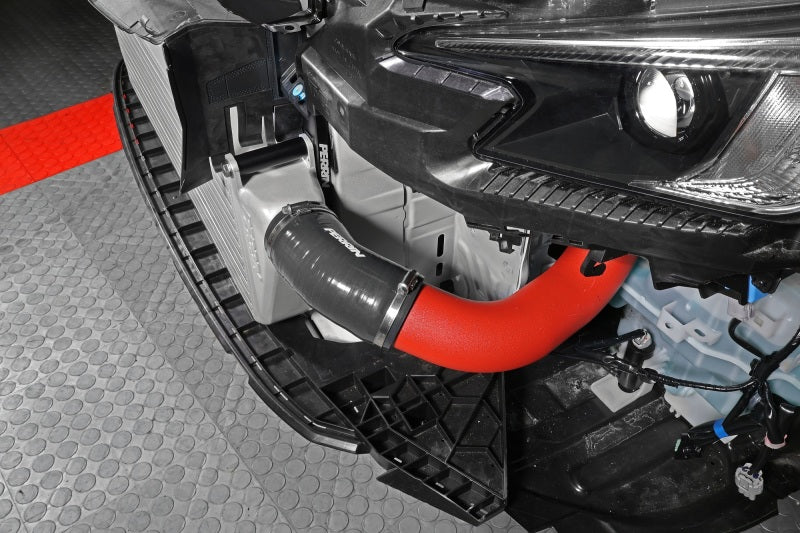 Perrin Performance PSP-ITR-441SL/RD PERRIN 22-25 Subaru WRX Front Mount Intercooler Kit (Red Tubes & Silver Core)