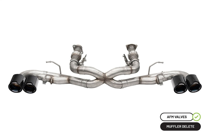 CORSA Performance 21102CFBLK Corsa 20-25 Chevrolet Corvette C8 RWD 3in Xtreme Cat-Back Exhaust w/4.5in Carbon Fiber Black PVD Tip
