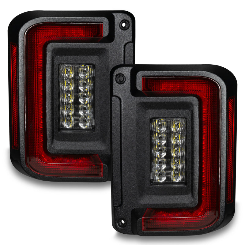 ORACLE Lighting 5891-504 Oracle Lighting Jeep Wrangler JK Flush Mount LED Tail Lights