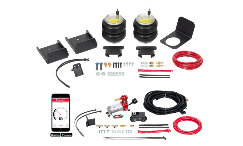 Firestone 2609 Ride-Rite Air Spring Kit Rear 2019 GMC Sierra 1500 (W217602609)