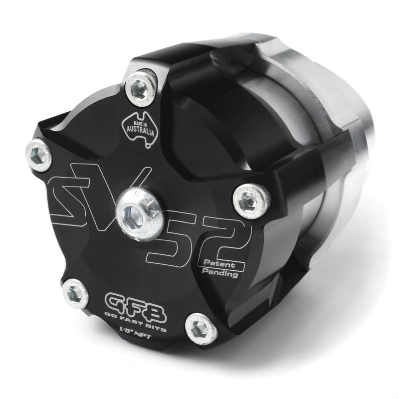 Go Fast Bits T9052 GFB SV52 High Flow BOV - Rated at Over 300psi (Suits All High Powered Turbo or Supercharged Engines)
