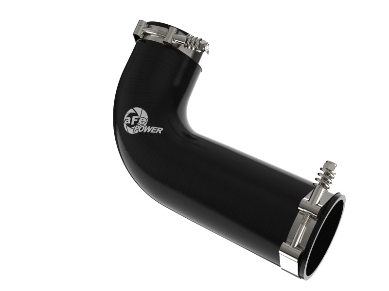 aFe 46-20079-B afe 08-10 Ford Trucks V8-6.4L (td) BladeRunner 3 IN Aluminum Hot Charge Pipe - Black