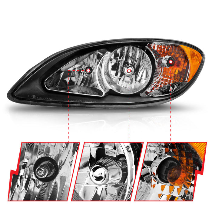 ANZO 131032 ANZ Crystal Headlights