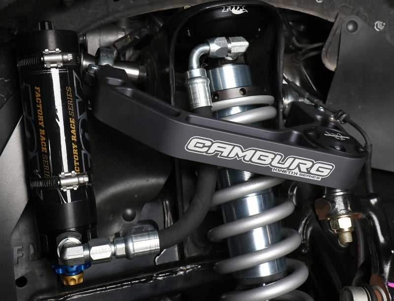 Camburg CAM-310187-GRY Toyota Tundra 2WD/4WD 07-21 KINETIK V2 Performance Billet Uniball Upper Arms