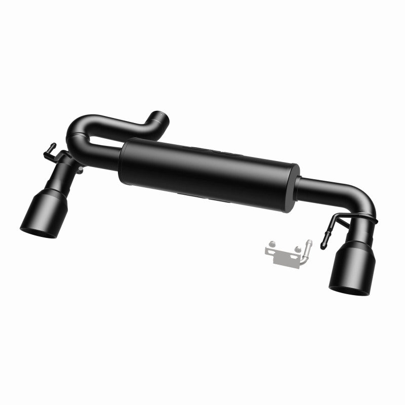 Magnaflow 19558 MagnaFlow 2021 Ford Bronco Street Series Axle-Back Exhaust w/ Dual Split Rear Style Exit- Black Tips