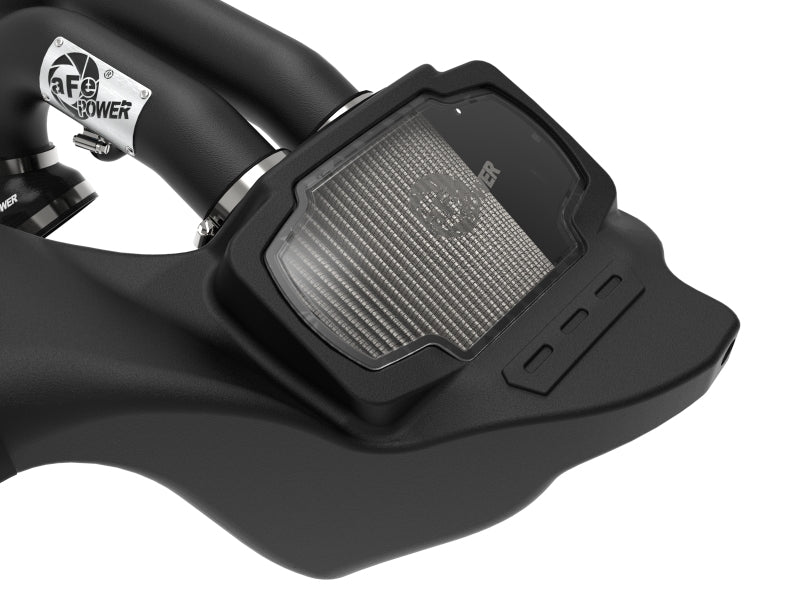 aFe 50-30072D 21-22 Ford F-150 Raptor V6-3.5L(tt) Momentum XP Cold Air Intake System Blk w/ Pro Dry S Filter