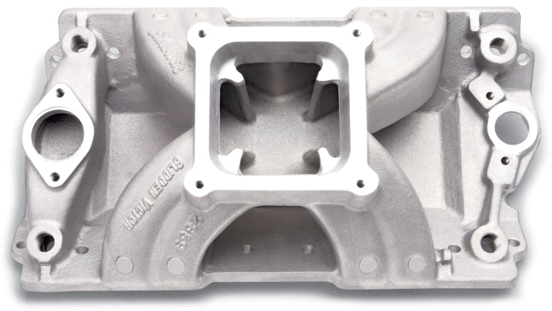 Edelbrock EDE2859 SBC Victor Manifold - Glidden 18 Degree