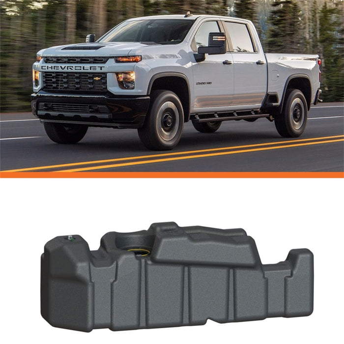 Titan Fuel Tanks 7010220 20-24 GM 2500/3500 Duramax Crew Cab Short Bed 56 Gallon XXL Mid-Ship Fuel Tank