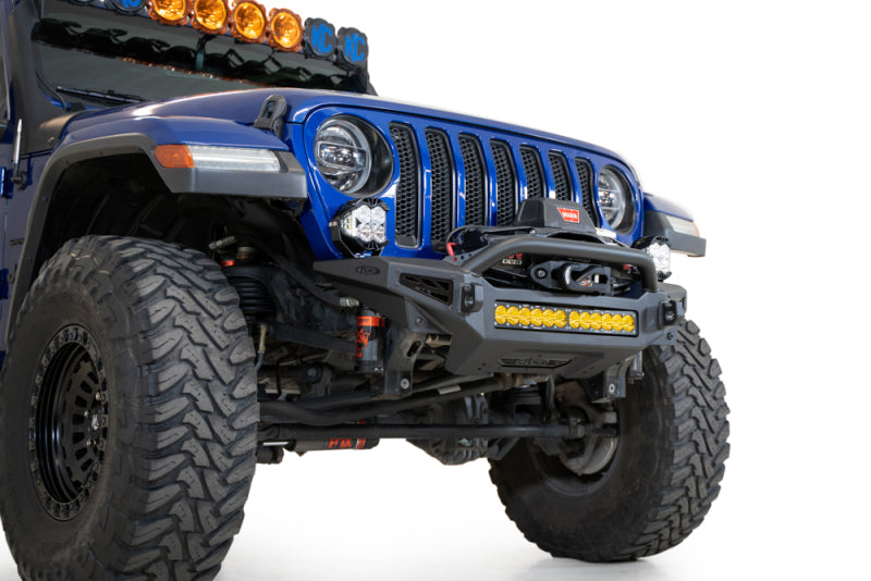 Addictive Desert Designs F964900010103 18-23 Jeep JL/JT Rock Fighter Front Bumper