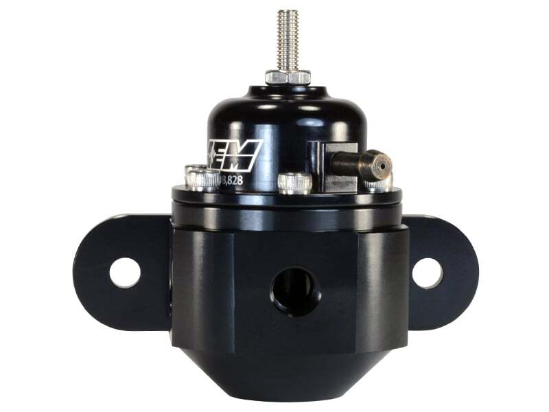 AEM 25-302BK Universal Black Adjustable Fuel Pressure Regulator