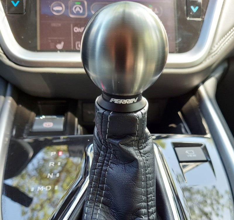 Perrin Performance PSP-INR-141-3 Perrin 2020+ Subaru Outback/Ascent (w/CVT) SS Ball Shift Knob - 2.0in. / Brushed Finish