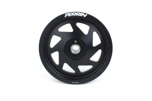 Perrin Performance PSP-ENG-104BK PERRIN 19-21 Subaru WRX / 16-18 Forester / 15-19 Legacy Lightweight Crank Pulley - Black