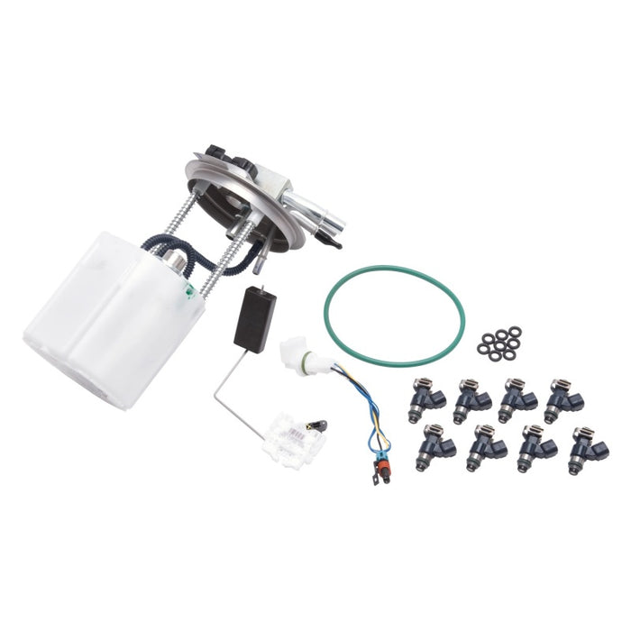 Edelbrock 15671 Supercharger Supplemental Fuel Pump Kit GM Suv 1500 2007-2009 6 0 6 2L Non-Flex Fuel