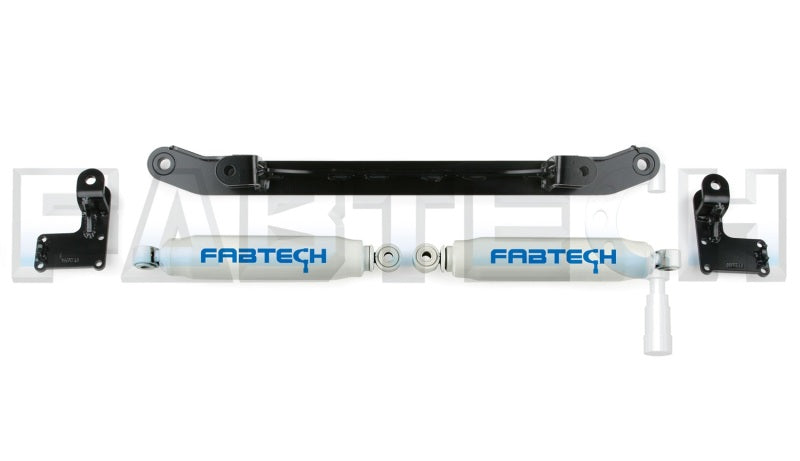 Fabtech FTS8001 99-03 Ford F250/350/Excursion 2WD Dual Performance Steering Stabilizer Kit