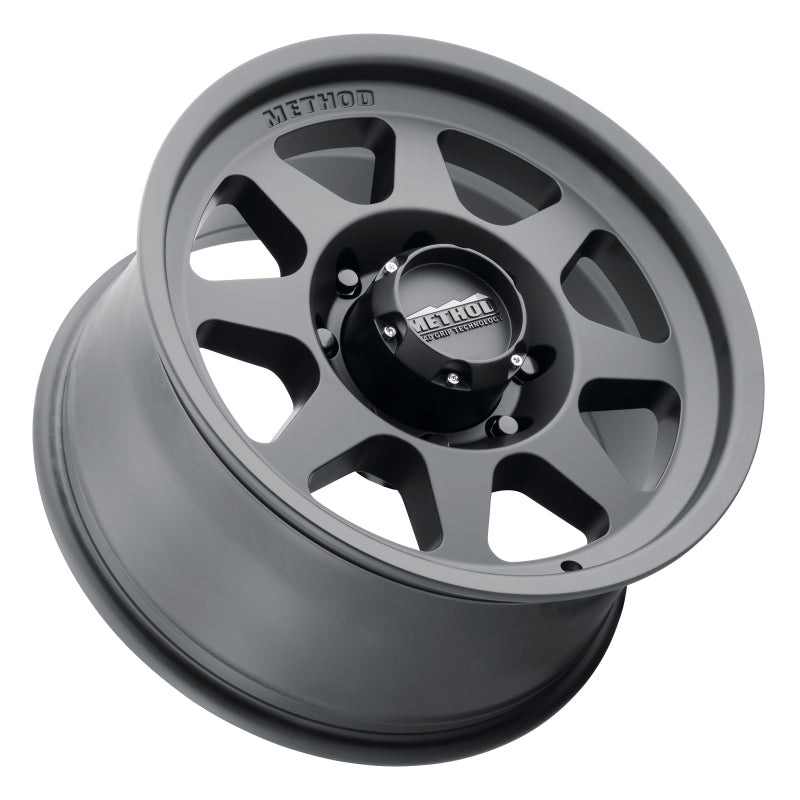 Method Wheels MR70189080518H Method MR701 HD 18x9 +18mm Offset 8x6.5 130.81mm CB Matte Black Wheel
