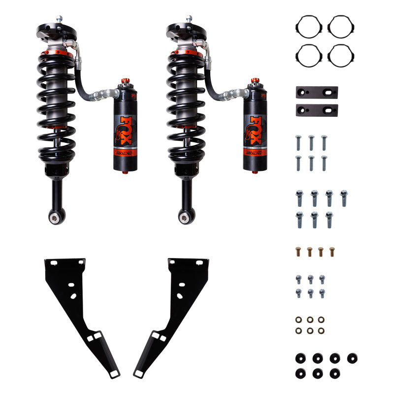 FOX 883-06-208 Fox 05-23 Toyota Tacoma 2.5 Factory Race Series Internal Bypass Front Shock Kit 2-3in Lift