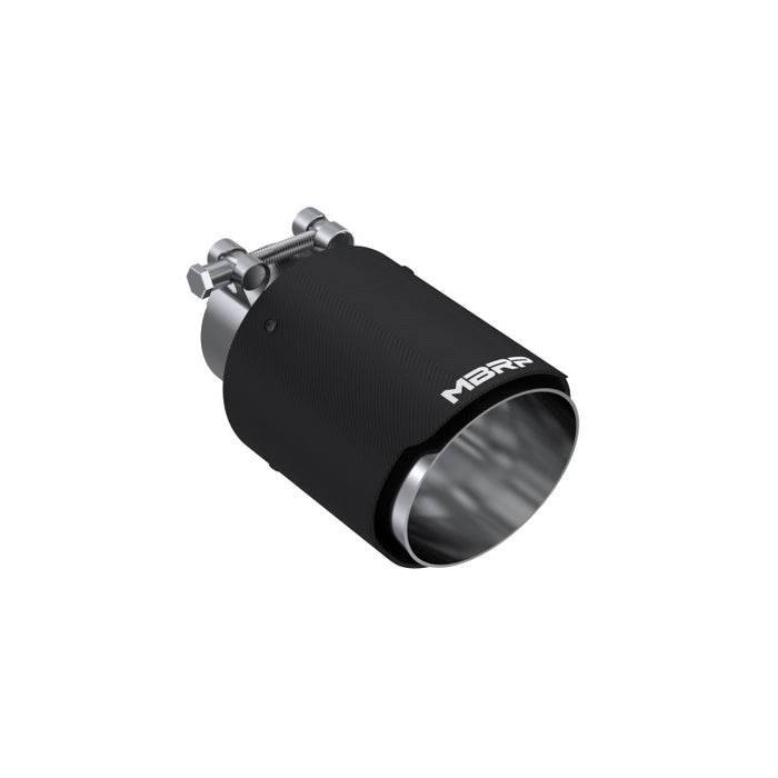 MBRP T5176CF Universal Carbon Fiber Tip 4in OD/2.5in Inlet/6.5in L
