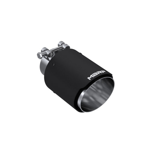 MBRP T5176CF Universal Carbon Fiber Tip 4in OD/2.5in Inlet/6.5in L