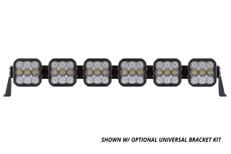 Diode Dynamics DD6798 SS5 Sport Universal CrossLink 6-Pod Lightbar - White Combo