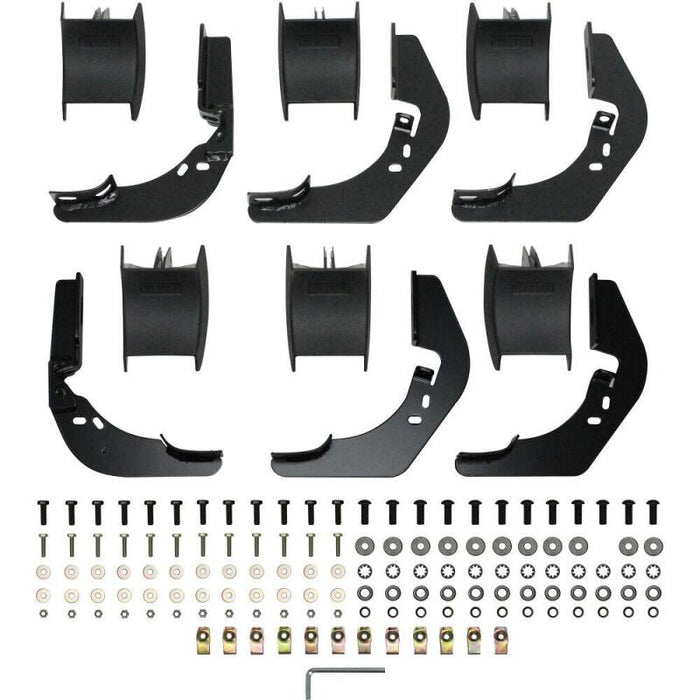 Westin 21-53725 2014-2018 Chevy Silverado 1500 Crew Cab PRO TRAXX 5 Oval Nerf Step Bars - Black