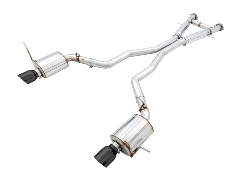 AWE Tuning 3015-33121 2020 Jeep Grand Cherokee SRT Touring Edition Exhaust - Diamond Black Tips