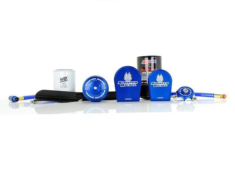 Sinister Diesel SD-EOF-CF-6.0 03-07 Ford 6.0L Oil Filter & Coolant Filtration System