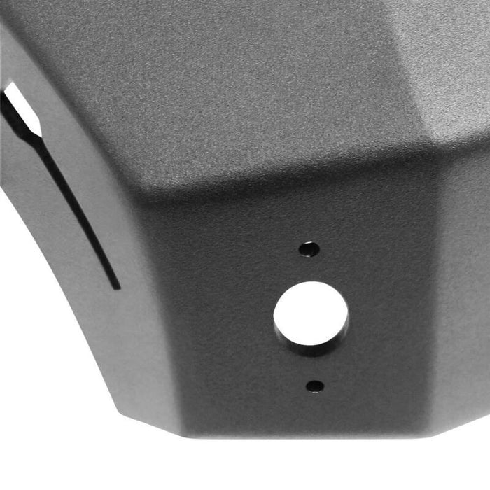 Westin 59-80085 18-19 Jeep Wrangler JL Stubby Front Bumper - Textured Black