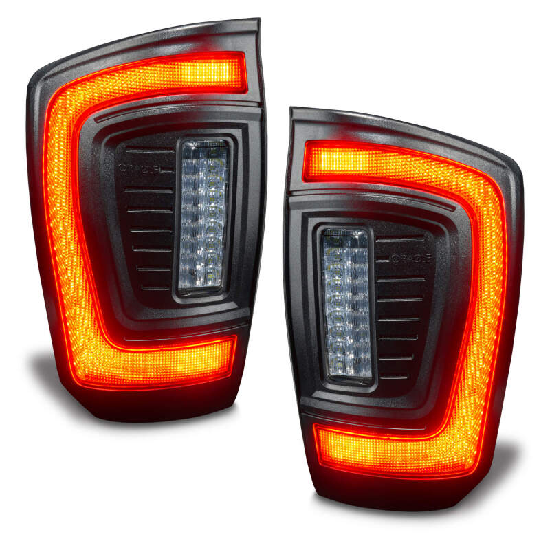 ORACLE Lighting 5911-504 Oracle Lighting 2016-2023 Gen 3 Toyota Tacoma Flush Style LED Tail Lights