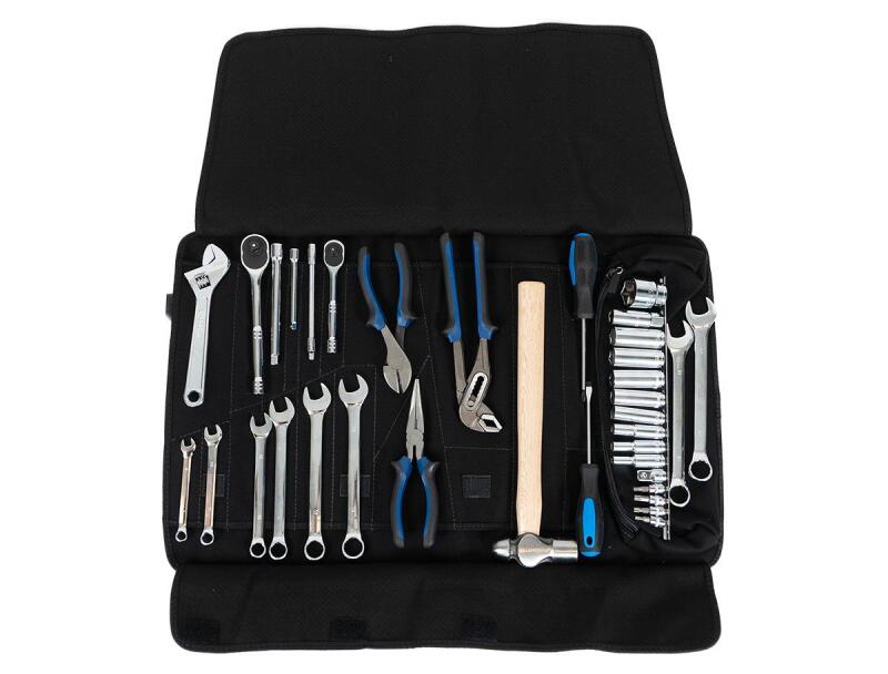 PRP Seats E112 PRP 35pc Can-Am Roll Up Tool bag Tool kit - Black