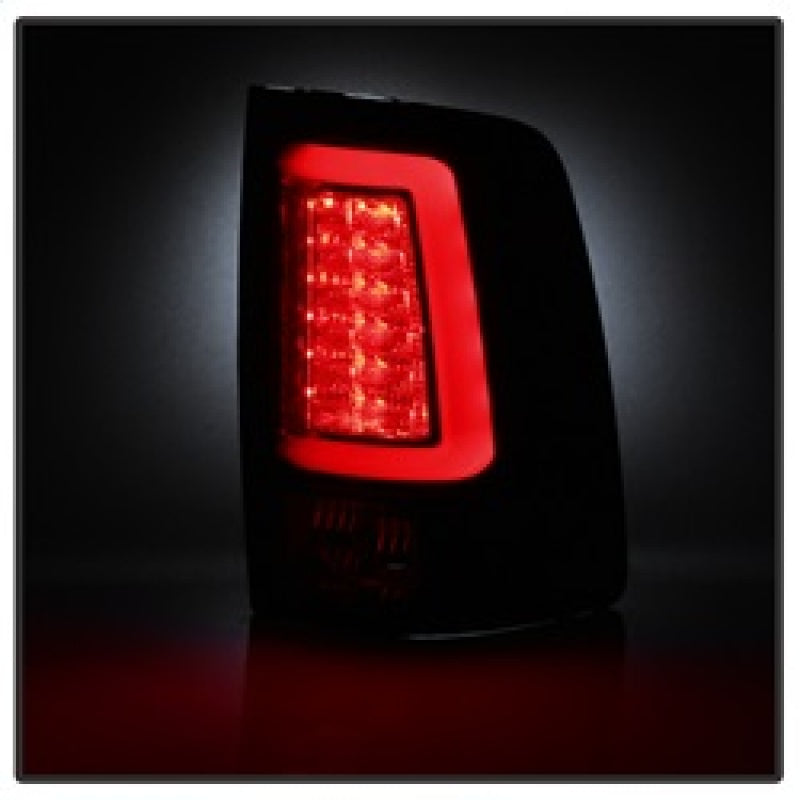 SPYDER 5084033 Spyder 09-16 Dodge RAM 1500 Light Bar LED Tail Lights - Black Smoke ALT-YD-DRAM09V2-LED-BSM