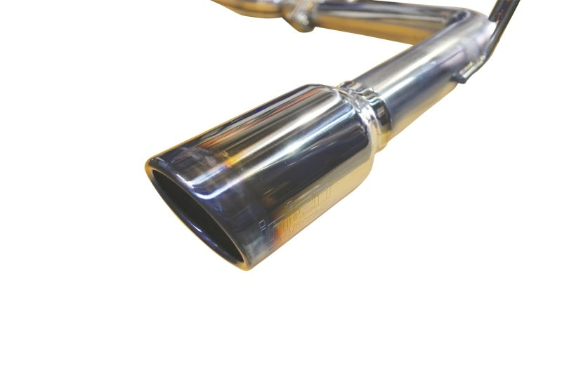 Injen SES1572TT 16-20 Honda Civic 1.5L Turbo 4Cyl (Sedan) 63mm SS Cat-Back Exhaust w/ Dual Burnt Titanium Tips