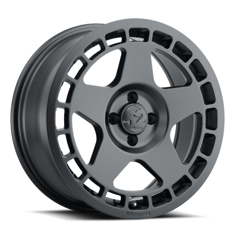 fifteen52 TURAB-77548+42 Turbomac 17x7.5 4x108 42mm ET 63.4mm Center Bore Asphalt Black Wheel