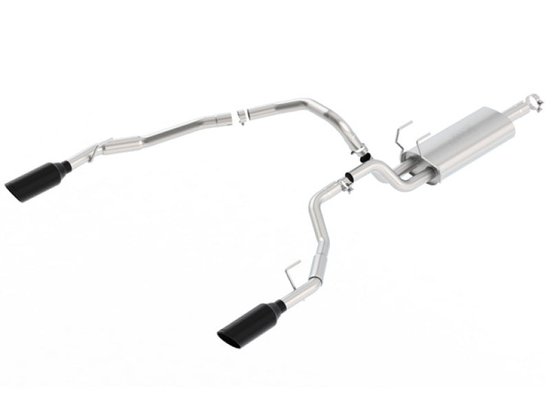 Borla 140307BC 09-17 RAM 1500 5.7L V8 3in-2.5in Dual Out Pipe 5in Tip S-Type Exhaust Black Chrome