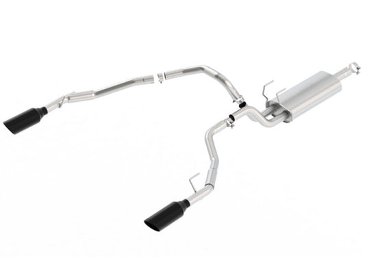 Borla 140307BC 09-17 RAM 1500 5.7L V8 3in-2.5in Dual Out Pipe 5in Tip S-Type Exhaust Black Chrome