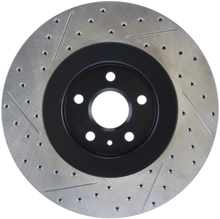 Stoptech 127.62128L StopTech Drilled & Slotted Left Sport Brake Rotor for 2009 Cadillac CTS-V