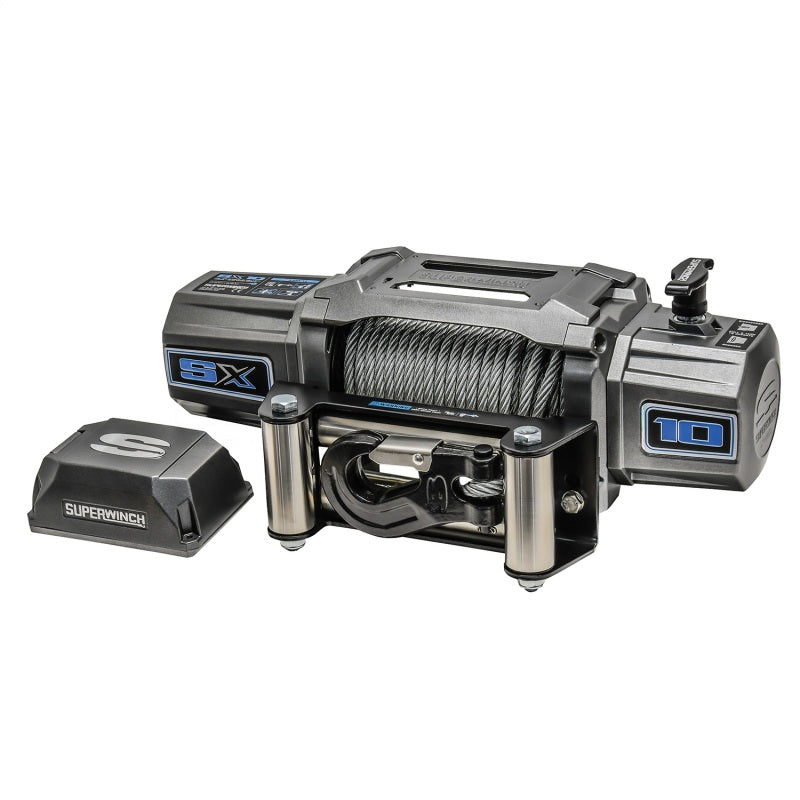 Superwinch 1710200 10000 LBS 12V DC 3/8in x 85ft Wire Rope SX 10000 Winch