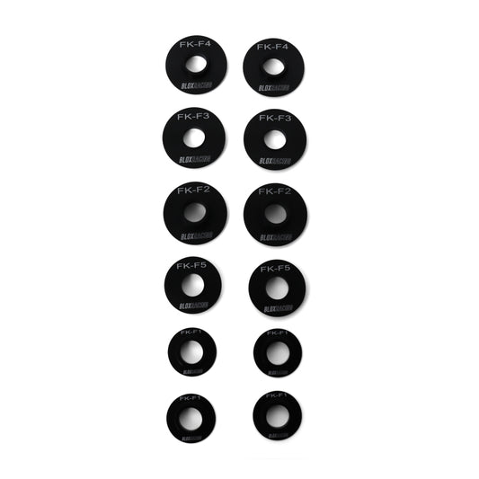 BLOX Racing BXSS-20605 16-21 FK Civic - Front - 12 Pieces Subframe Hard Collar Kit