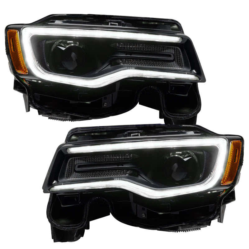 ORACLE Lighting 1284-332 Oracle 1421 Jeep Grand Cherokee Dynamic Headlight DRL Upgrade Kit ColorSHIFT Dynamic