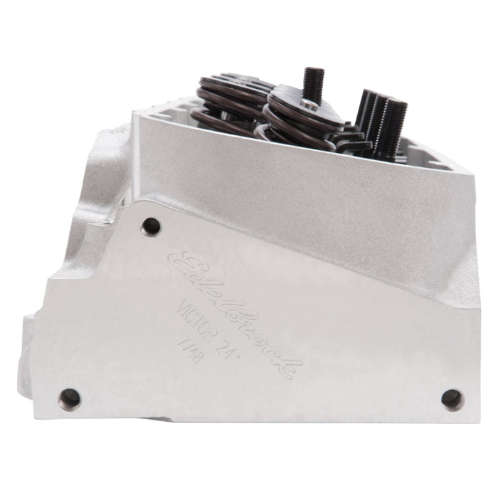 Edelbrock EDE77485 BBC 24 Degree Victor Cylinder Head - Assm.