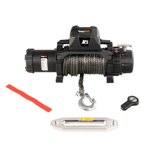 Rugged Ridge 15100.25 Trekker S12.5 Winch 12500lb Rope Wireless